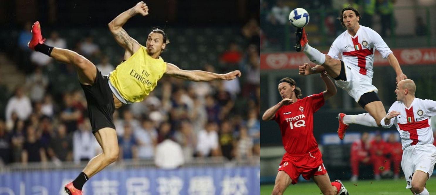 Zlatan is the master of the air - 9 instances that prove Zlatan Ibrahimovic is secretly a ninja