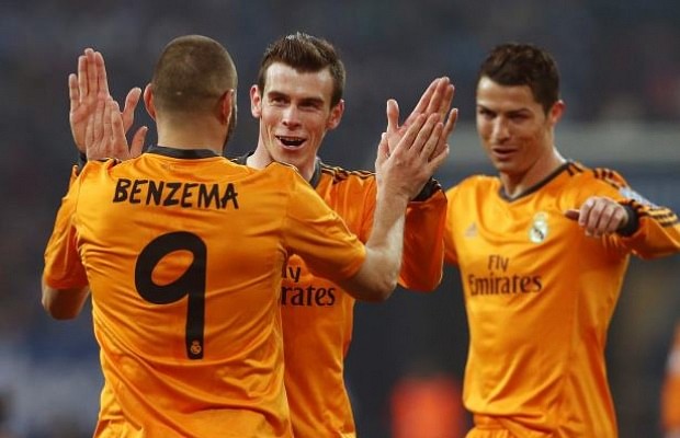 benzema,bale,cristiano