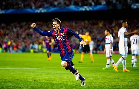 Most league goals scored in a season: 50 goals in 37 appearances - 5 Lionel Messi records which won