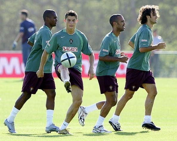 Cristiano Ronaldo Sporting Lisbon Academy