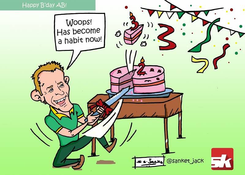 Happy Birthday, AB de Villiers!