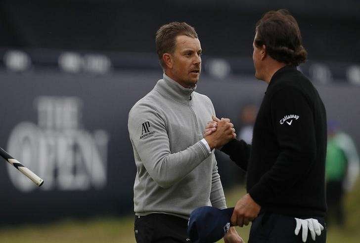 Henrik Stenson outshines Phil Mickelson to win British Open Henrik Stenson outshines Phil Mickelson to win British Open