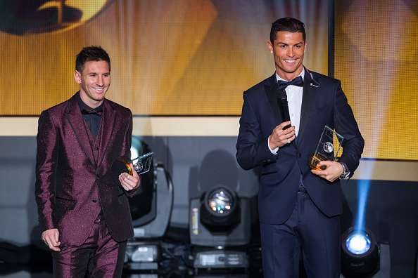 ronaldo and messi