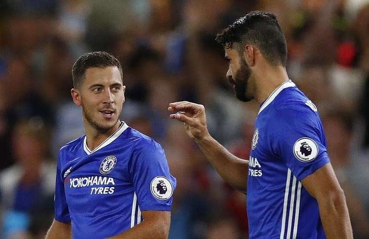 Image result for hazard and costa 2016-17