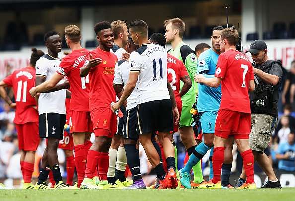 Image result for Liverpool vs Tottenham 2016-17