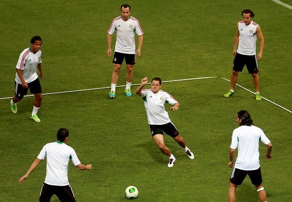 Mexico Training Session - FIFA Confederations Cup Brazil 2013