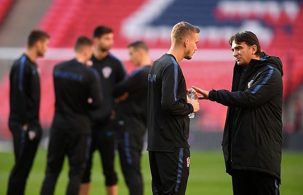 Vlasic, on-loan at CSKA Moscow from Everton, was one of Croatia's bright sparks despite their 2-1 defeat