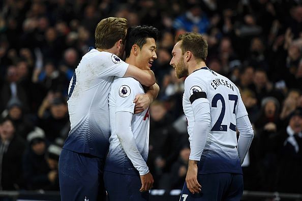 Tottenham leapfrogged their London rivals Chelsea into third after a comfortable 3-1mier League