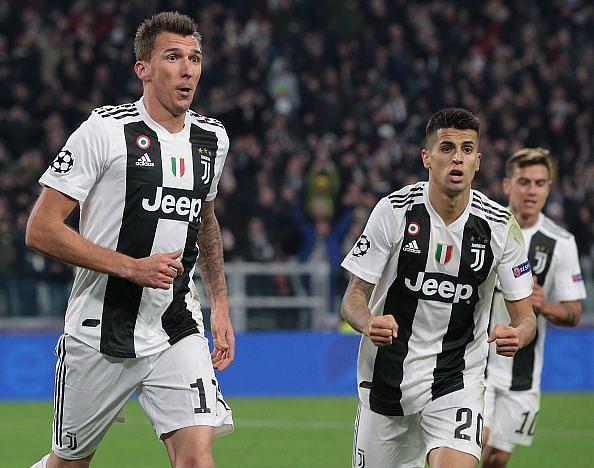 Mandzukic netted his 21st Champions League goal - sealing Juventus' passage into the knockout stages