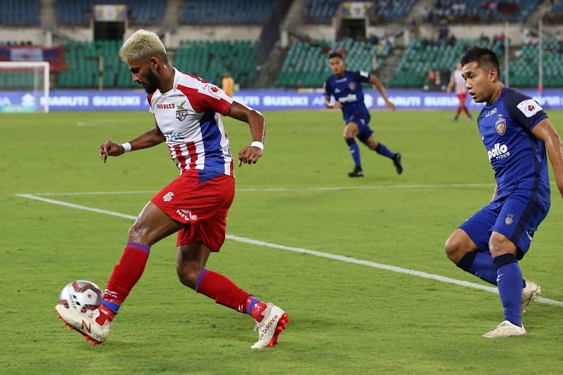 Jayesh Rane scored the all-important first goal of the match