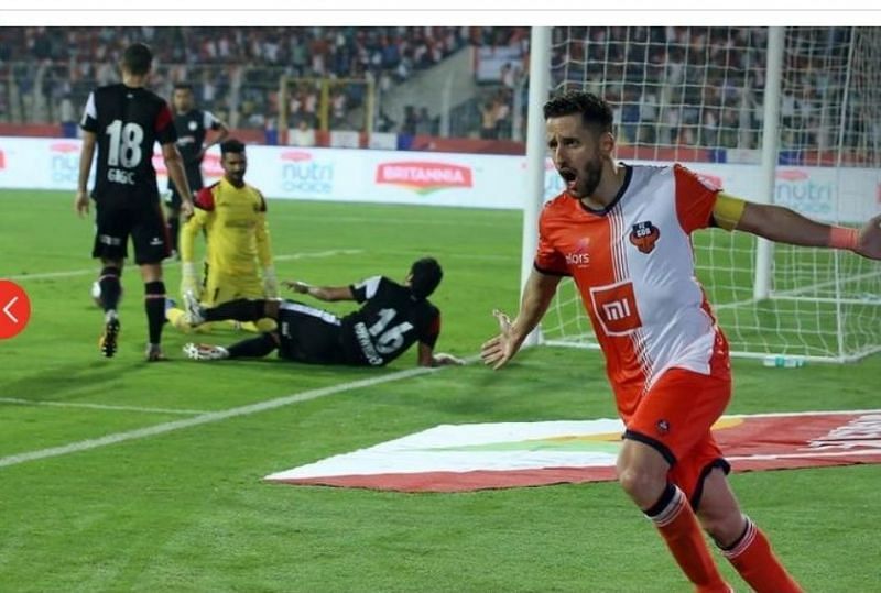 Ferran Corominas regained his Midas touch as he netted in a brace for FC Goa against Northeast United FC