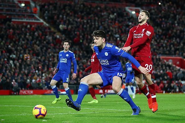 Harry Maguire was excellent as Leicester fought hard for a well-earned point at Anfield