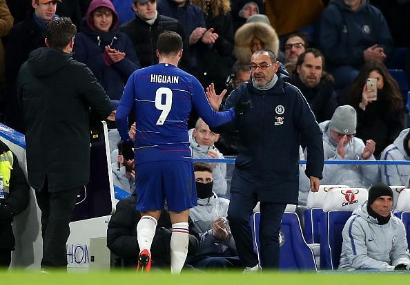 Sarri, who has come under-fire in recent weeks, has got his man