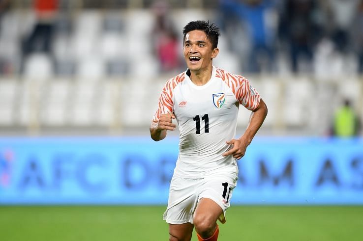 Twitter reacts as Indian Football Team captain Sunil Chhetri is conferred Padma Shri