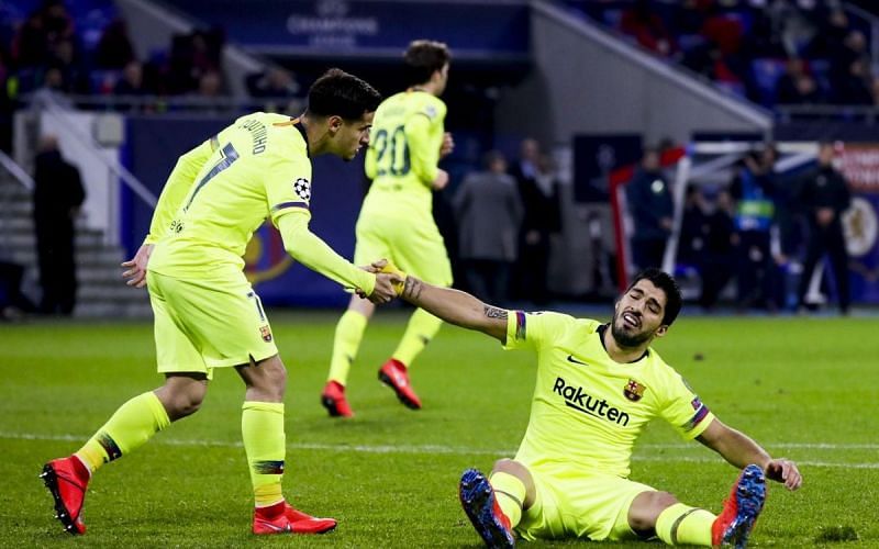 Suarez's shooting struggles continued, as Barca failed to score for the third time this season