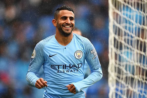Mahrez was bought in the summer to increase the attacking depth