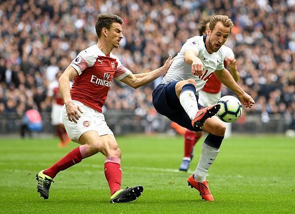 Koscielny was impressive against Tottenham and needed to be, as Kane and Son regularly looked to probe