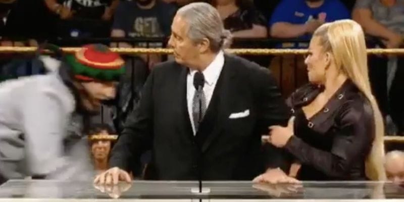 WWE News: Dash Wilder knocks out Bret Hart's WrestleMania Hall of Fame Ceremony attacker [Watch]