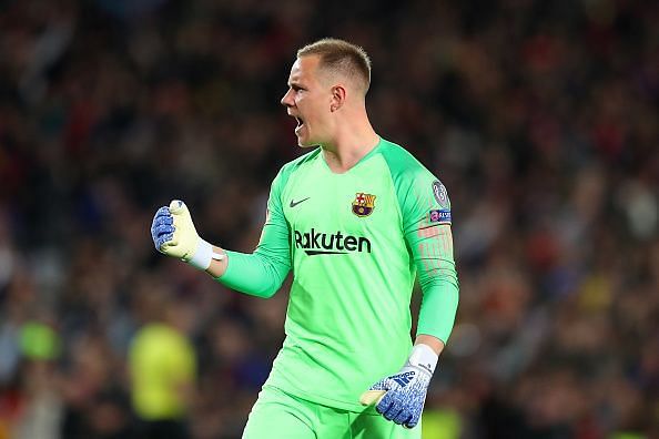 ter Stegen stood tall after a hard-earned clean sheet, despite Liverpool's waves of pressure