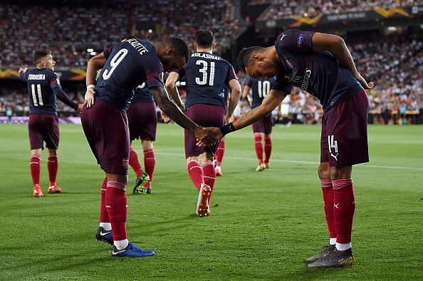 Lacazette and Aubameyang have combined to score 48 goals and create 21 more for Arsenal so far this term