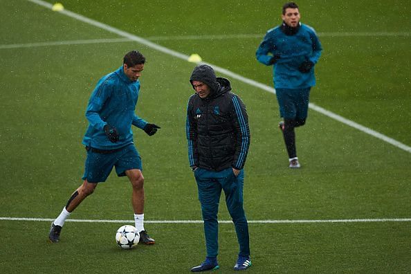 Varane has made appearances under Zidane at Real and since his return, is set for much more