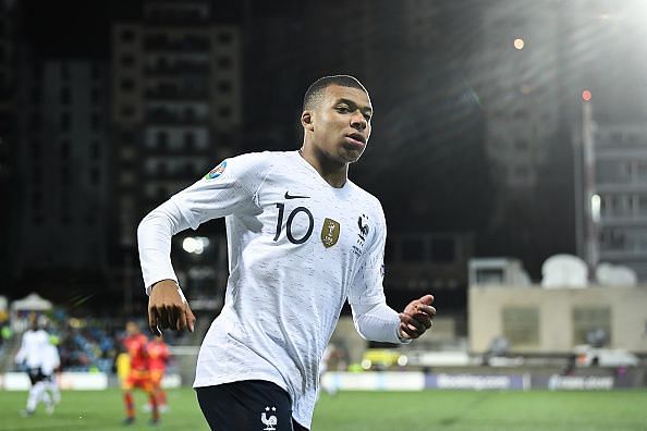 Mbappe recently netted his 100th goal for club and country while on France duty in their Euro qualifiers