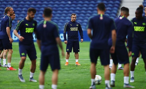 Shaqiri was Switzerland's best performer on a night where their struggles in the final third were evident