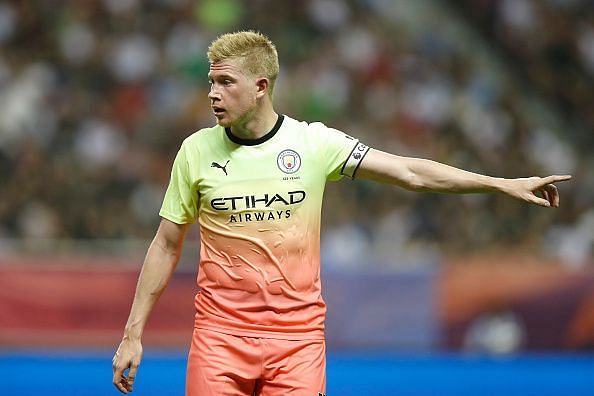 Manchester City rewarded KdB with a bumper new deal in 2018 and the Belgian playmaker tops their bill