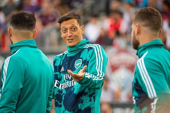 Arsenal's Mesut Ozil during the club's pre-season tour of America earlier this month