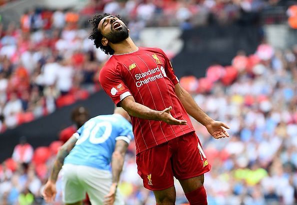 Salah was Liverpool's brightest attacking spark but crucially missed a handful of promising chances
