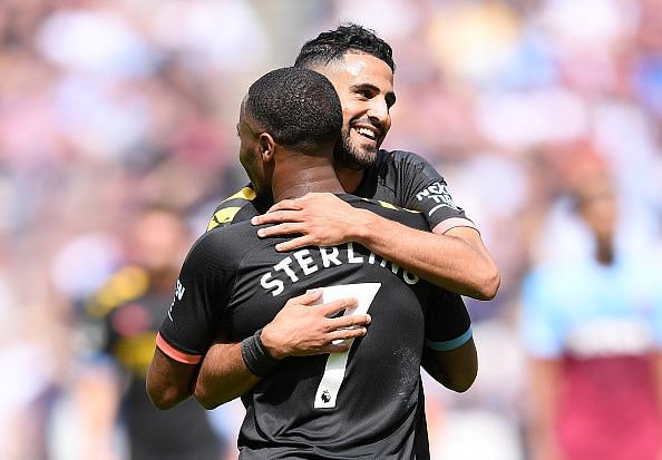 Mahrez and Sterling combined well on multiple occasions during a second-half goalfest