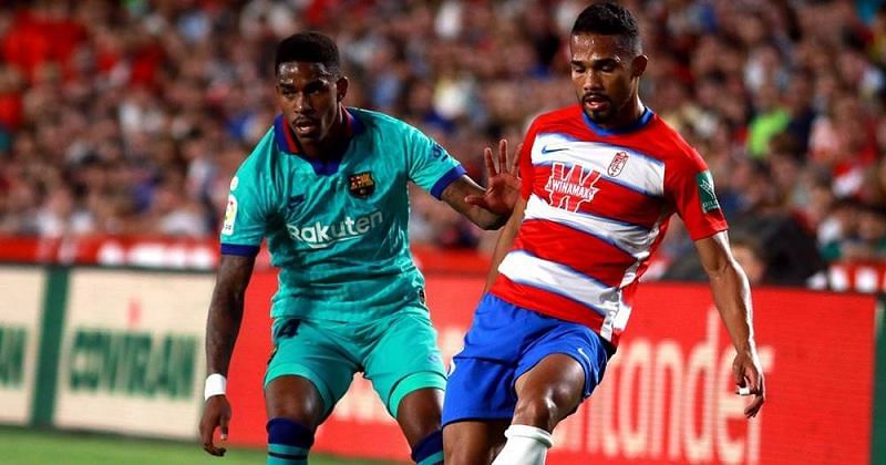 Firpo was underwhelming against Granada and unsurprisingly hooked at half-time, in his first Barca start