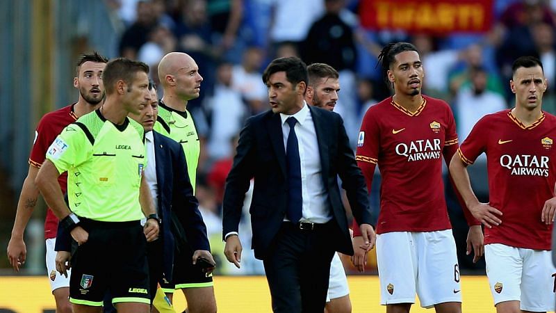 Roma coach Fonseca's touchline ban reduced to one match