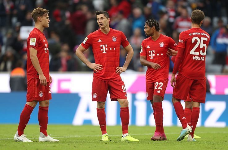 Lewandowski continued his excellent goalscoring form, though Bayern missed chances aplenty here