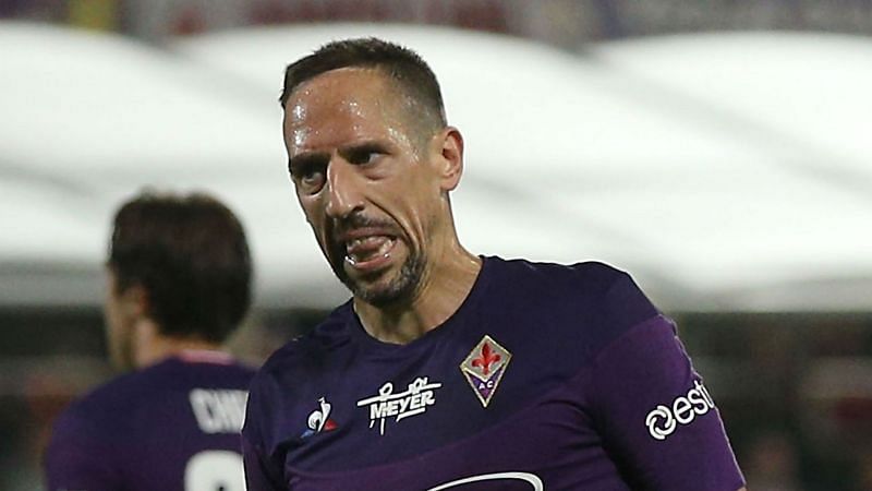 Ribery apologises for shoving official after Fiorentina defeat