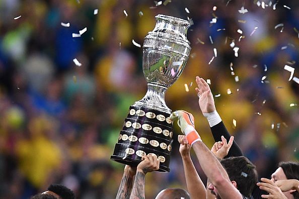 The prestigious Copa America trophy