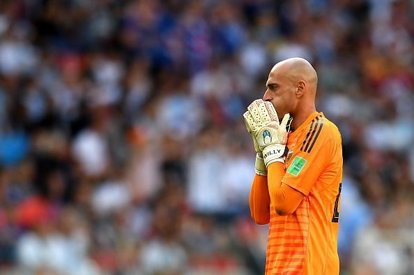 Caballero represented Argentina in the World Cup last year