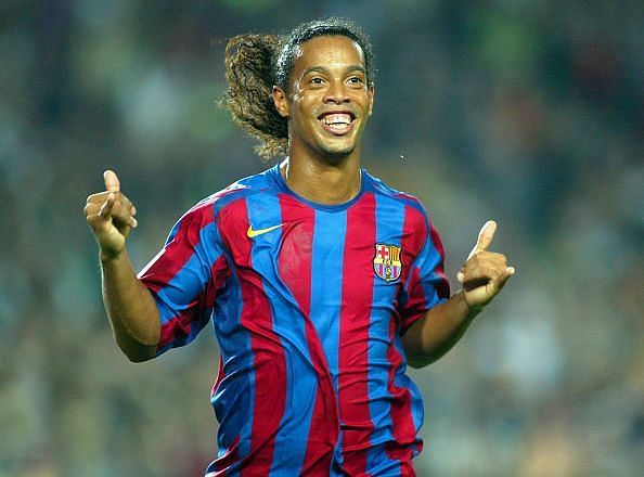 Ronaldinho won the FIFA Player Of The Year award at Barca
