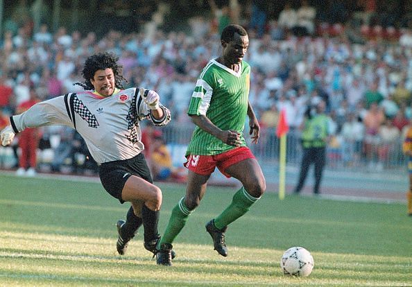 Roger at the 1990 World Cup