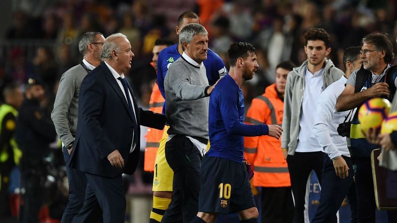 Setien promises to be direct with Messi and Barcelona's other stars