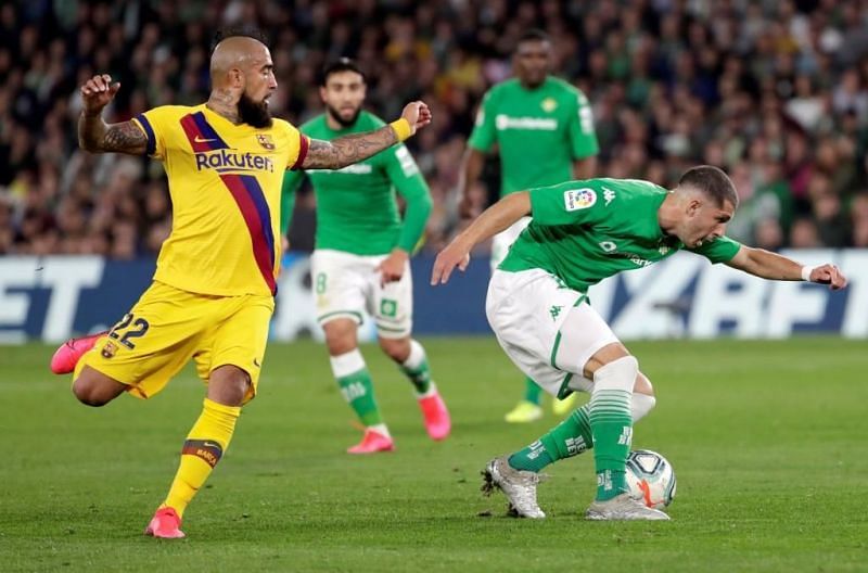 Vidal was severely off-the-pace and struggled against Betis, gifting Fekir his goal before half-time