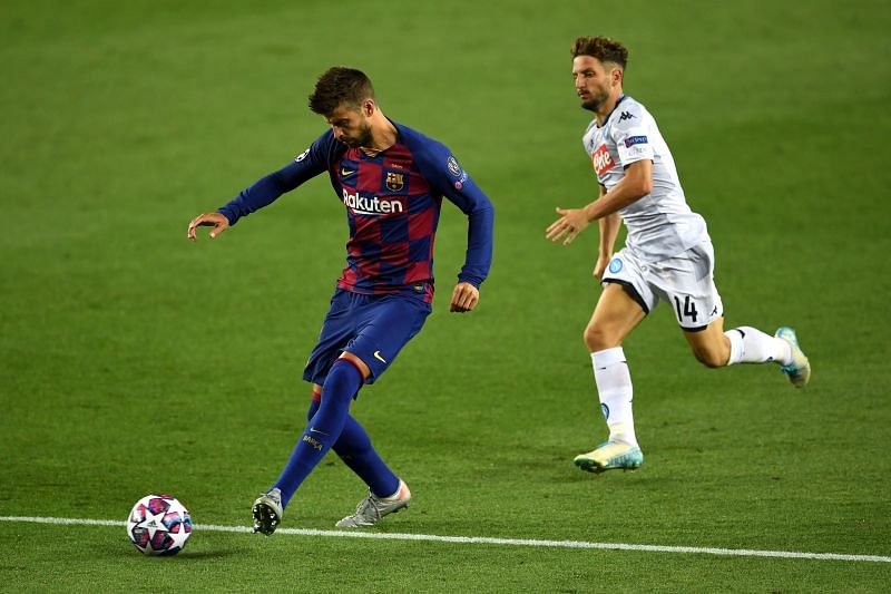 Pique was quietly his dependable self for Barcelona as they survived Napoli's second-half onslaught