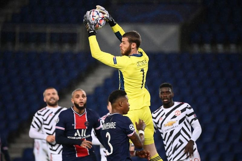 de Gea won the battle of the goalkeepers as Manchester United earned a hard-fought 2-1 victory in Paris