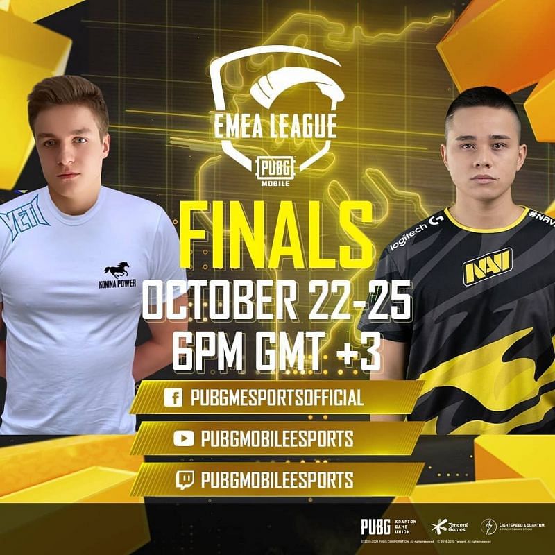 PUBG Mobile: Konina Power dominates on Day 1 of the EMEA League Grand Finals