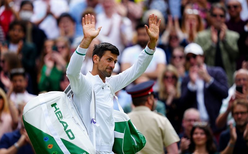 Novak Djokovic joins Roger Federer, Andy Murray & Jimmy Connors as only players with 100 wins on 3 different surfaces