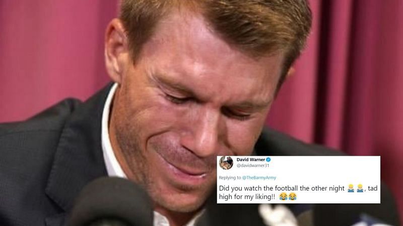 Barmy Army, David Warner engage in a banter on Twitter
