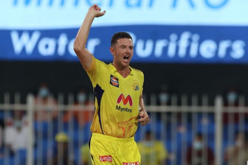 IPL 2021: "Getting Roy was an enormous wicket" - Josh Hazlewood reacts after match-winning spell towards SRH