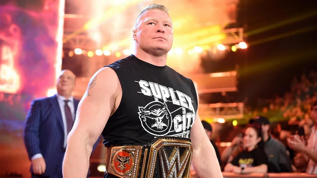 How many times has Brock Lesnar been married?