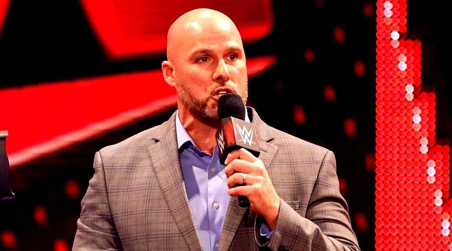 Adam Pearce has gained fame as an on-screen WWE official.