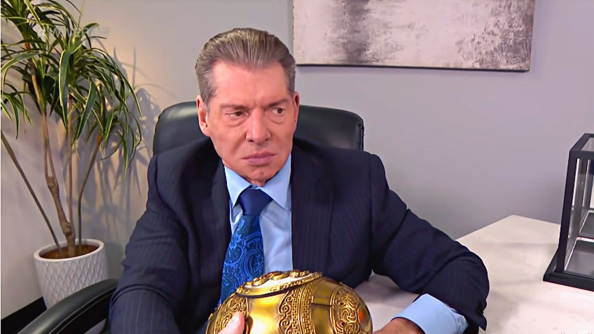 Vince McMahon appeared on this week's RAW to continue the golden egg storyline.